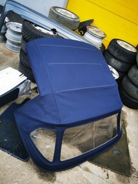 фото thumb №7, Крыша мягкая крыша мягкий крыша niebieski каркас granatowy mercedes r107 sl107