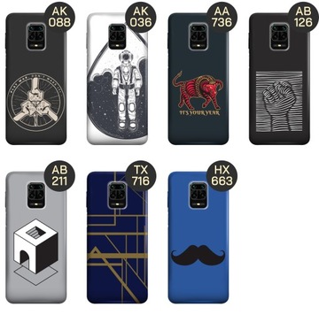ETUI DO XIAOMI REDMI NOTE 9 PRO / 9 PRO MAX / NOTE 9S WZORY MĘSKIE FACET