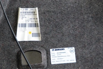 фото thumb №6, Passat b8 универсал обшивки обивка багажника