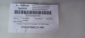 фото thumb №6, Ползун бампера porsche panamera 97050564104