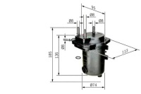 фото thumb №1, Bosch фільтр пального renault grand scenic ii megane