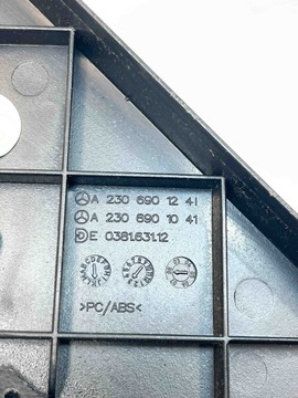 фото thumb №8, Інші запчастини багажника mercedes-benz sl r230 a2306901041 5.5l бензин