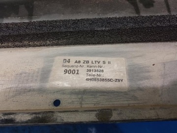 фото thumb №9, Планка пороговая левая audi s8 d4 4h0853855c lz9y
