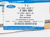 фото thumb №4, Диск гальмівна задня ranger 19- 22- ford оригінальний номер