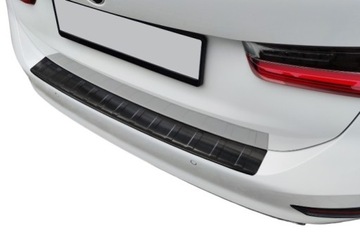 фото thumb №15, Накладка na бампер задний do bmw 3 vii g21 универсал чёрная