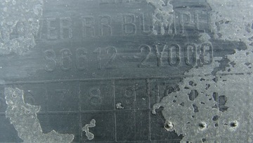 фото thumb №14, Hyundai ix35 накладка спойлер бампер зад задній pdc 86612y000