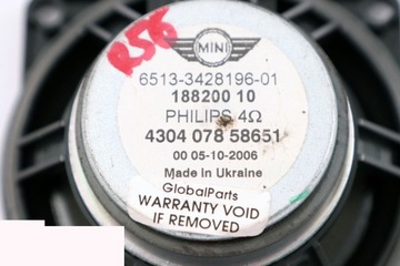 фото thumb №12, Mini r55 r56 динамік середньочастотний стерео двері 3428196