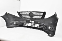 Mercedes vito 447 w447 обычный бампер передний на противотуманная фара окрашенный Киев, фото thumb