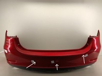 фото thumb №1, Бампер задній задня mazda 6 ii gj 12-15