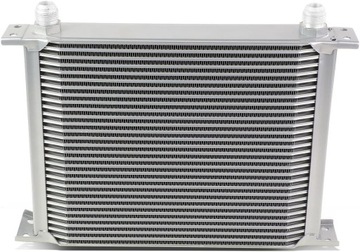 CHŁODNICA OLEJU FIGERSPEC BRITISH 260X235 30-RZĘD AN10 SREBRNA