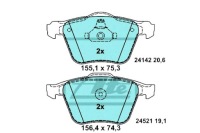 фото thumb №1, Ate тормозные колодки тормозные керамические volvo s60 ii s80 i