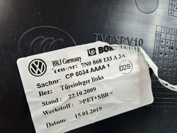фото thumb №11, Vw sharan 7n боковина оббивка двері лівий перед