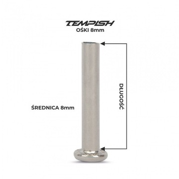 Ось для самокатов Tempish 8мм 2шт, длина 48мм