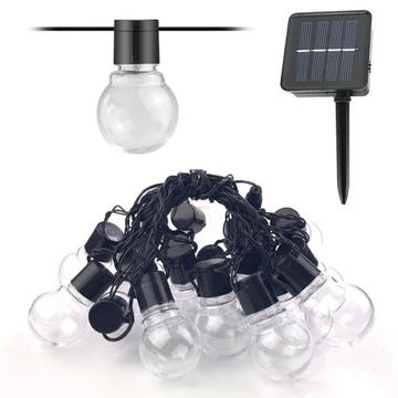 Садовый светильник GIRLAND SOLAR LED WARM WHITE