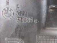 Напрямна бампера правий лівий bmw x1 f48 m набір Зі Шроту, фото thumb