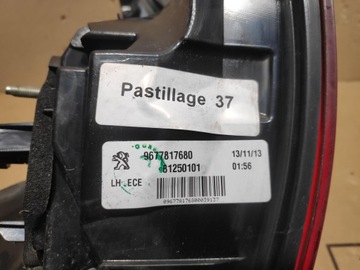 фото thumb №8, Лампа ліва зад крило peugeot 308 t9