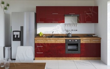 СОВРЕМЕННАЯ КУХОННАЯ МЕБЕЛЬ VIGO I 220 см
