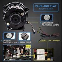 фото thumb №6, Jeep wrangler jl 2018- фары led набор с drl комплект