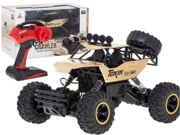 Машинка на дистанционном управлении RC Rock Crawler 1:12 4WD METAL золотой