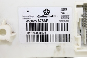 фото thumb №15, Chrysler pacifica 17- модуль комфорта bcm блок управления 68222875af