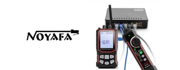 Miernik Tester sieci kabli LAN RJ45 UTP STP światłowody Noyafa NF-918S