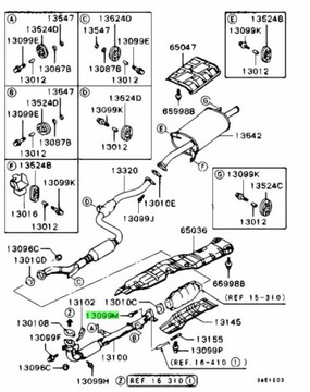 фото thumb №11, Винт выхлоп mitsubishi carisma m811942