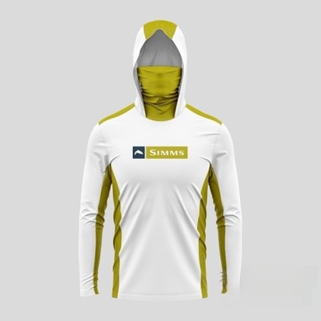 SIMMS Солнцезащитные толстовки с капюшоном для морской рыбалки XS - 5XL