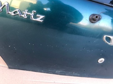 фото thumb №3, Крышка задняя стекло зад fso daewoo matiz зелёная спойлер 1998-2005