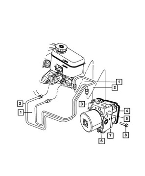 фото thumb №3, Модуль abs jeep wrangler jk 2007-2011