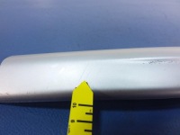 Купити Laguna 2 універсал накладка рейлінг правий задні сіра, фото thumb