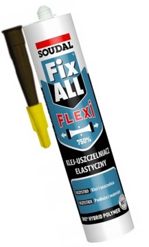 Soudal Flexi Flexible Fix All Hybrid клей-герметик КОРИЧНЕВЫЙ 290 мл