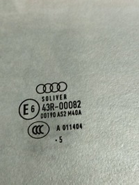 фото thumb №2, Audi a7 4g 2015 стекло левая зад