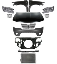 фото thumb №1, Lancia ypsilon 11-15 капот бампер крыло решётка радиатора набор запчасти