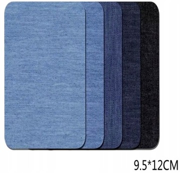 Duży zestaw 30 szt łatki jeans spodnie TERMO ŁATA