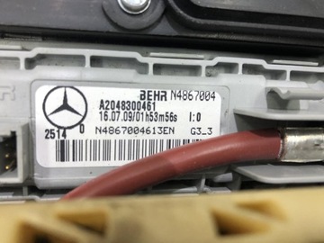 фото thumb №14, Обігрівач mercedes c-klasa w204 a2048300962