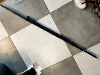 Молдинг довга хром заднього замка багажника mercedes 107 в Україні, фото thumb