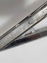 фото thumb №12, Vw tiguan 5n накладки решітка решітка передній хром 5n0853767j 5n0853768h