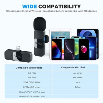 BOYA BY-V1 One-Trigger-One 2.4G Wireless