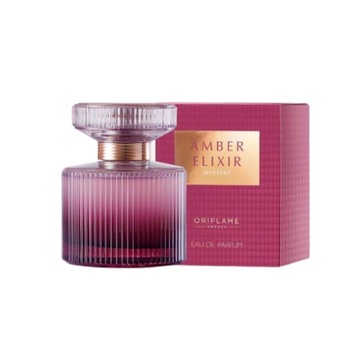 AMBER ELIXIR MYSTER Oriflame Eau de Parfum 50 мл ЖЕНЩИНА с цветочным рисунком ДЛЯ НЕЕ