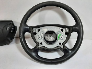фото thumb №9, Mercedes w211 e200 03r руль кожа подушка мультифункция