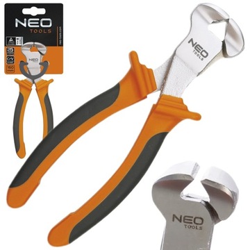 NEO TOOLS SZCZYPCE CZOŁOWE KOMBINERKI 160mm KRAWĘDZIE TNĄCE ZE STALI 01-021