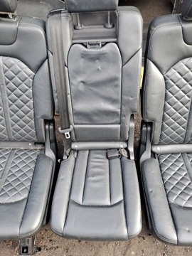 фото thumb №8, Audi q7 4m 16r s-line сидіння диван обшивки шкіра підігрів 7 легкові
