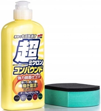Soft99 Micro Liquid Compound Dark очиститель для темных лаков.