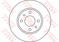 фото thumb №3, Гальмівні диски гальмівні колодки задня trw alfa 155