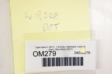 фото thumb №6, Om279 opel astra k v жгут дверь правый зад hb