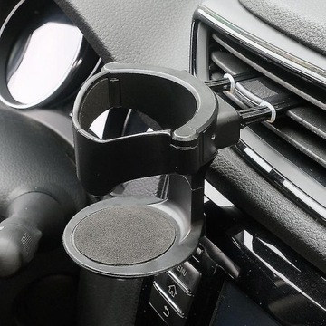 SAMOCHODOWY UCHWYT NA KUBEK DO SAMOCHODU DO KRATKI BMW AUDI UNIWERSALNY
