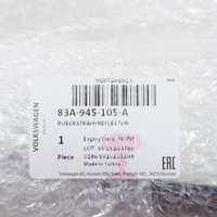 фото thumb №8, Відбивний зад vag audi q3 f3 sportback 2019 оригінальний 83a945105a