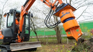 Dipperfox 400 измельчитель пней, корчеватель, дровокол