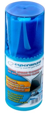ГЕЛЬ ESPERANZA ДЛЯ ЧИСТКИ LCD, LED, OLED, TFT ЭКРАНОВ С МИКРОФИБРОВКОЙ