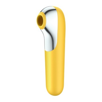 Стимулятор клитора Satisfayer Dual Love Yellow